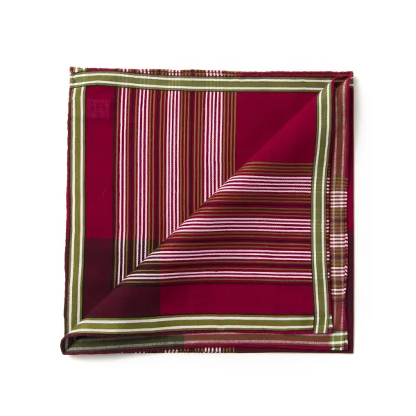Simonnot-Godard Limited Edition: Pure Cotton Handkerchief "Vintage Shetland 1960"
