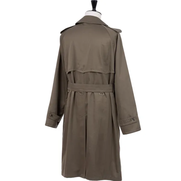 Justo Gimeno Limited Edition X Mj: Coat "Hemingway Trench Coat" In Pure Cotton