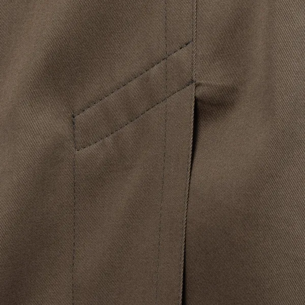 Justo Gimeno Limited Edition X Mj: Coat "Hemingway Trench Coat" In Pure Cotton