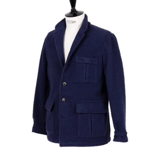 Justo Gimeno Limited Edition X Mj: Shirt-Jacket "Maremma Teba Jacket" In Original C