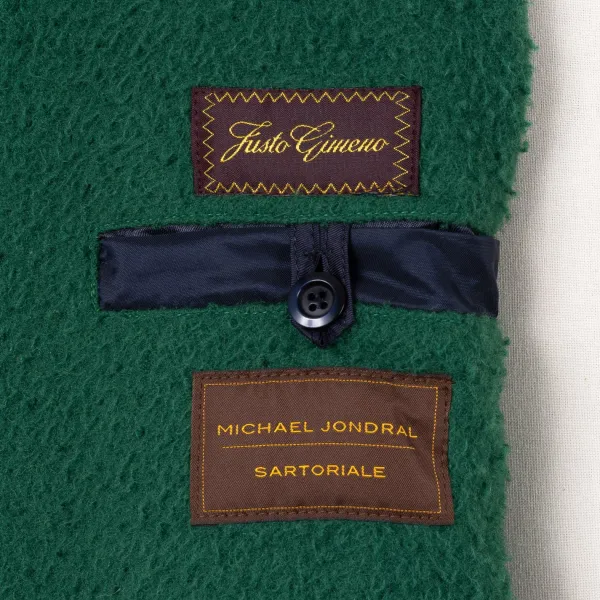 Justo Gimeno Limited Edition X Mj: Shirt-Jacket "Maremma Teba Jacket" In Original C