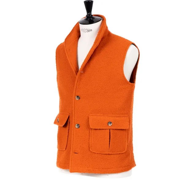 Justo Gimeno Limited Edition X Mj: Vest "Maremma Teba Vest" In Original Casentino W