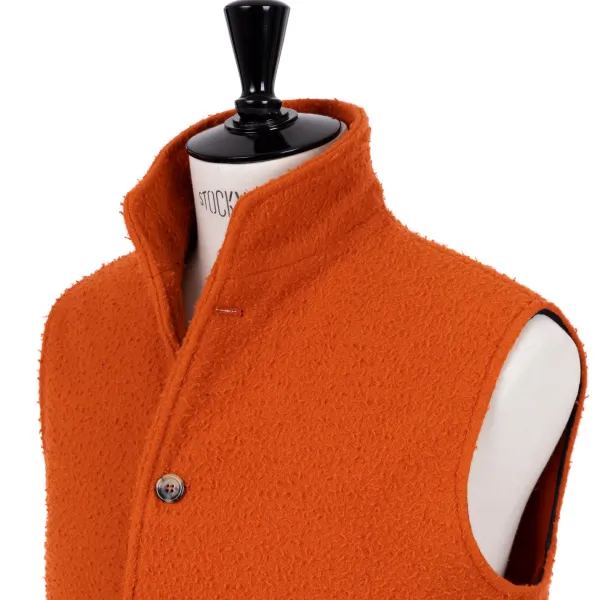 Justo Gimeno Limited Edition X Mj: Vest "Maremma Teba Vest" In Original Casentino W
