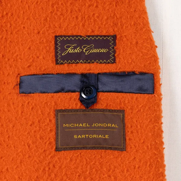 Justo Gimeno Limited Edition X Mj: Vest "Maremma Teba Vest" In Original Casentino W