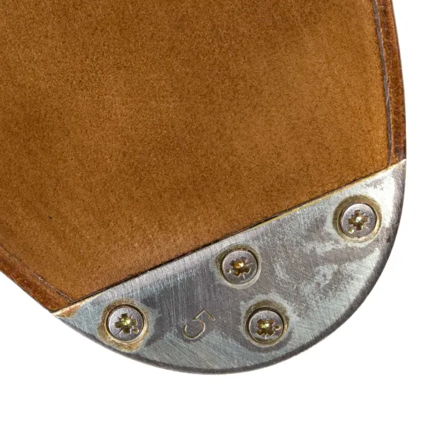 Saint Crispin's Loafer "Butterfly" Made Of Brown Grained Calfskin - Purely Handcrafted