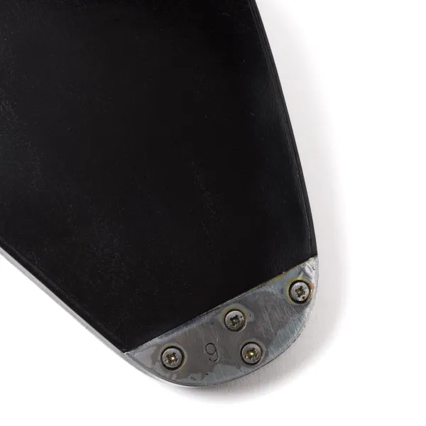 Saint Crispin's Loafer "Modern B-Tassel" Made Of Black Calf Leather - Entire