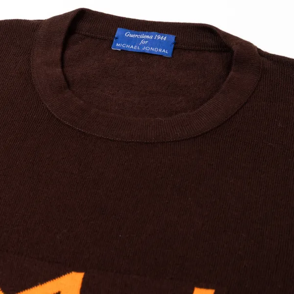 Guercilena 1944 Long-Sleeved "Mj Friendship" Sweater Made Of Pure Mako-Cotton