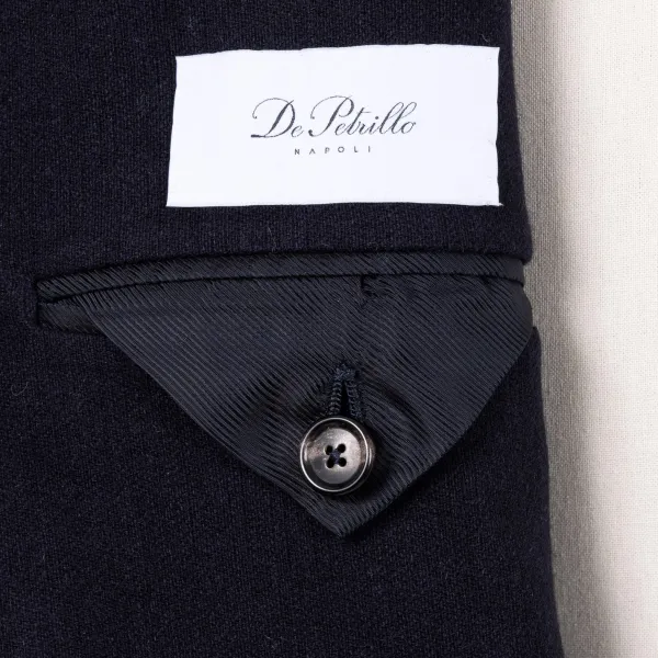 De Petrillo Lusso Moderno Jacket Made From A Wool Mix By Ferla - Handm