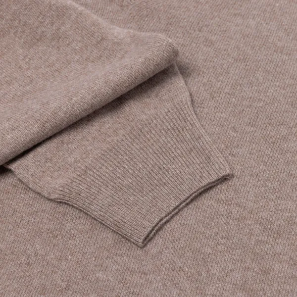 Brigatelli dal 1922 Merino Wool And Cashmere V Sweater - 1 Ply Cashmere Blend