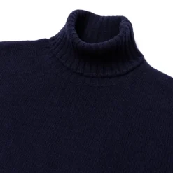 Brigatelli dal 1922 Merino Wool And Cashmere Turtleneck Sweater - 3 Ply Cashmere Blend