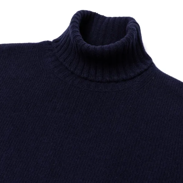 Brigatelli dal 1922 Merino Wool And Cashmere Turtleneck Sweater - 3 Ply Cashmere Blend