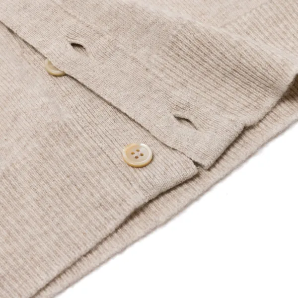 William Lockie Mj Exclusive: Knitted Vest "Rob Waistcoat" Made Of Pure Geelong Lambsw