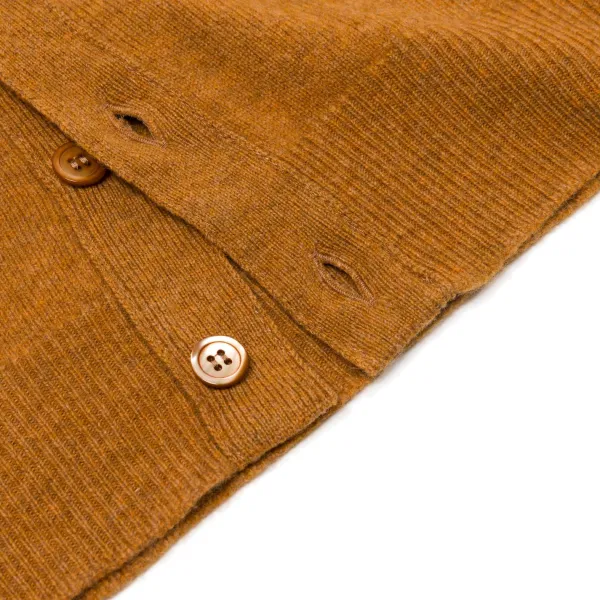 William Lockie Mj Exclusive: Knitted Vest "Rob Waistcoat" In Pure Geelong Lambswool -