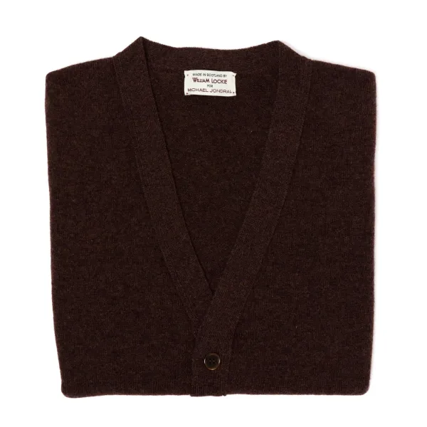 William Lockie Mj Exclusive: Knitted Vest "Rob Waistcoat" Made Of Pure Geelong Lambsw