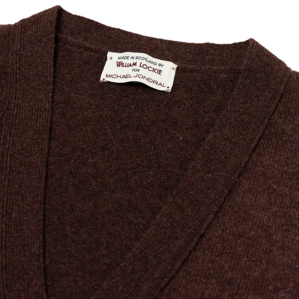 William Lockie Mj Exclusive: Knitted Vest "Rob Waistcoat" Made Of Pure Geelong Lambsw