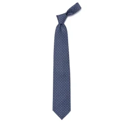 E. Marinella Mj Exclusive: Patterned Tie "Classico" Made Of Pure English Silk