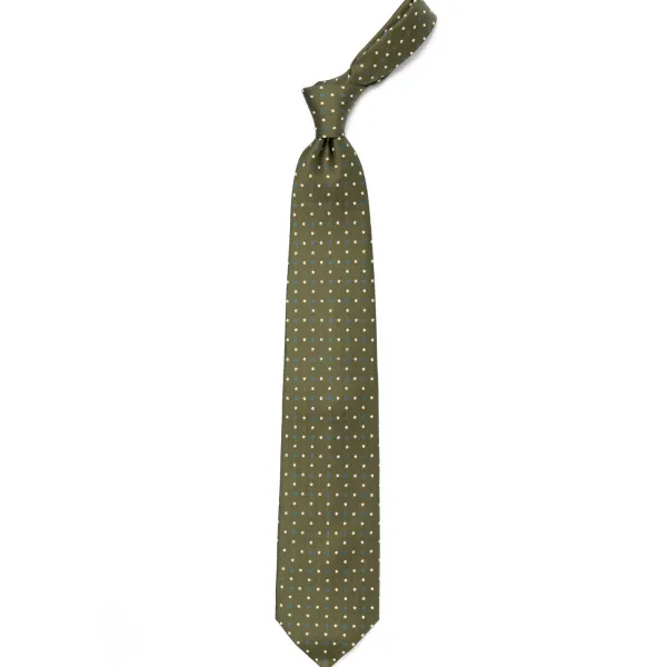 E. Marinella Mj Exclusive: Patterned Tie "Classico" Made Of Pure English Silk