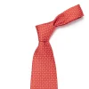 E. Marinella Mj Exclusive: Patterned Tie "Classico" Made Of Pure English Silk