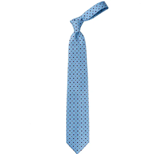 E. Marinella Mj Exclusive: Patterned Tie Made Of Pure English Silk