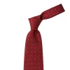 E. Marinella Mj Exclusive: Patterned Tie Made Of Pure English Silk