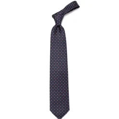E. Marinella Mj Exclusive: Patterned Tie "Classico" Made Of Pure English Silk