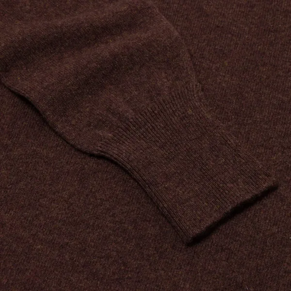 William Lockie Mj Exclusive: Polo Sweater "Rob Howard" In Pure Geelong Lambswool - 2