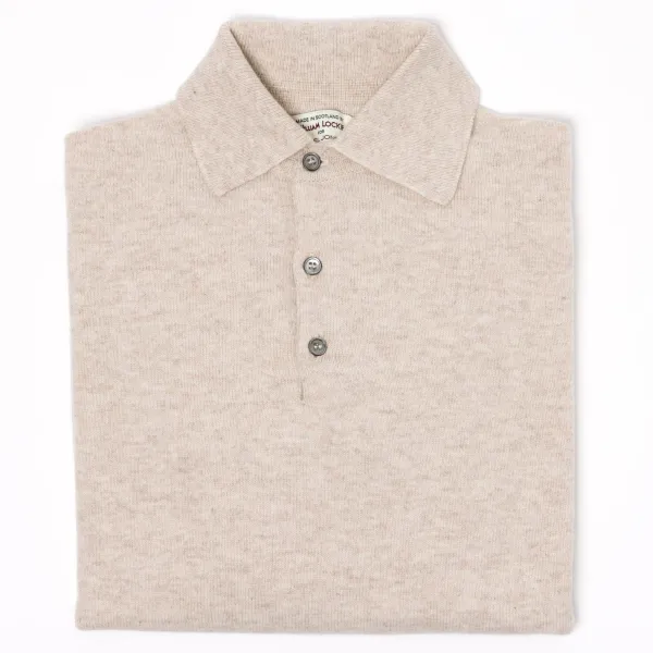 William Lockie Mj Exclusive: Polo Sweater "Rob Howard" In Pure Geelong Lambswool - 2