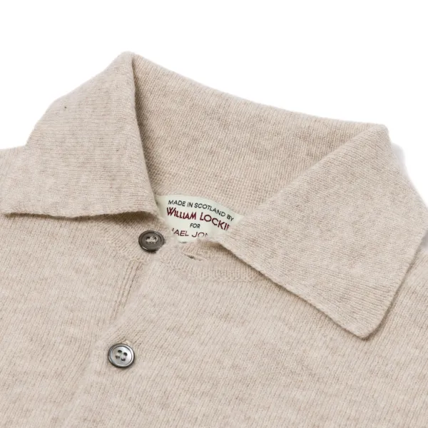 William Lockie Mj Exclusive: Polo Sweater "Rob Howard" In Pure Geelong Lambswool - 2
