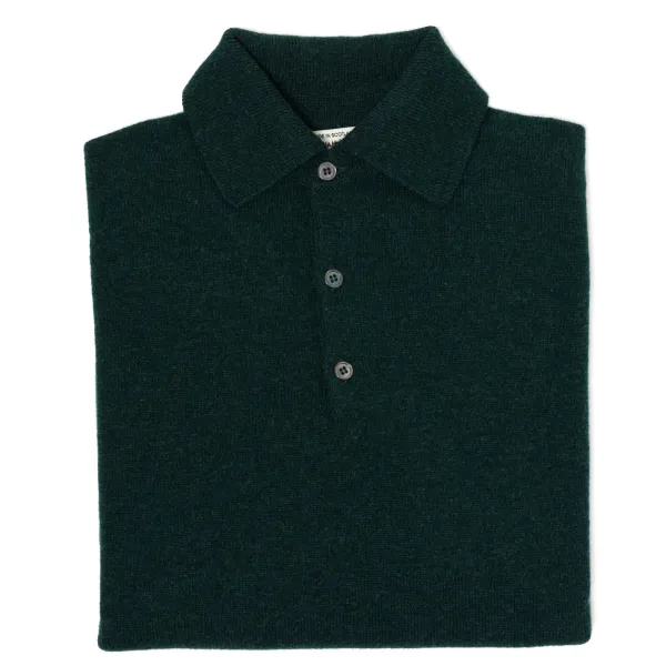 William Lockie Mj Exclusive: Polo Sweater "Rob Howard" In Pure Geelong Lambswool - 2