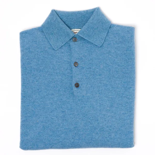 William Lockie Mj Exclusive: Polo Sweater "Rob Howard" In Pure Geelong Lambswool - 2