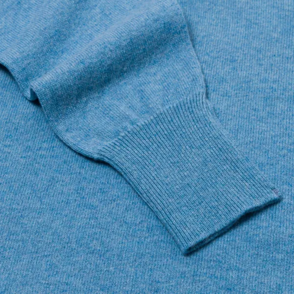 William Lockie Mj Exclusive: Polo Sweater "Rob Howard" In Pure Geelong Lambswool - 2