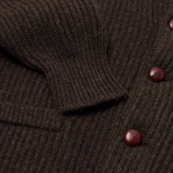William Lockie Mj Exclusive: Shawl Cardigan "Iconic Shawl" Made From The Fi
