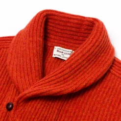 William Lockie Mj Exclusive: Shawl Cardigan "Iconic Shawl" Made From The Fi