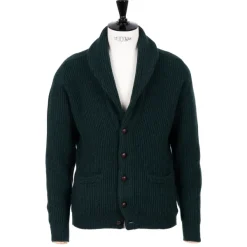 William Lockie Mj Exclusive: Shawl Cardigan "Iconic Shawl" Made From The Fi