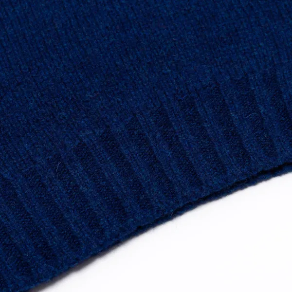 William Lockie Mj Exclusive: Turtleneck Sweater "Alain Rollneck" In 4 Ply Geelong Lam