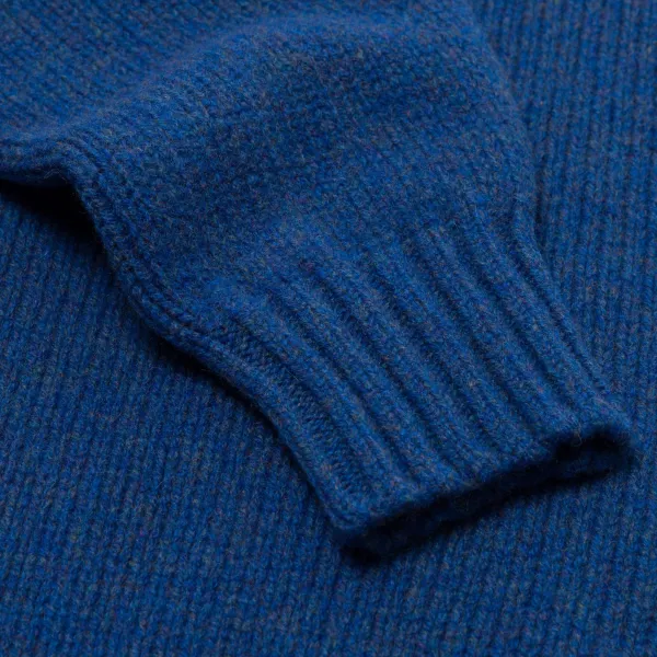 William Lockie Mj Exclusive: Turtleneck Sweater "Alain Rollneck" Made Of 4 Ply Geelon