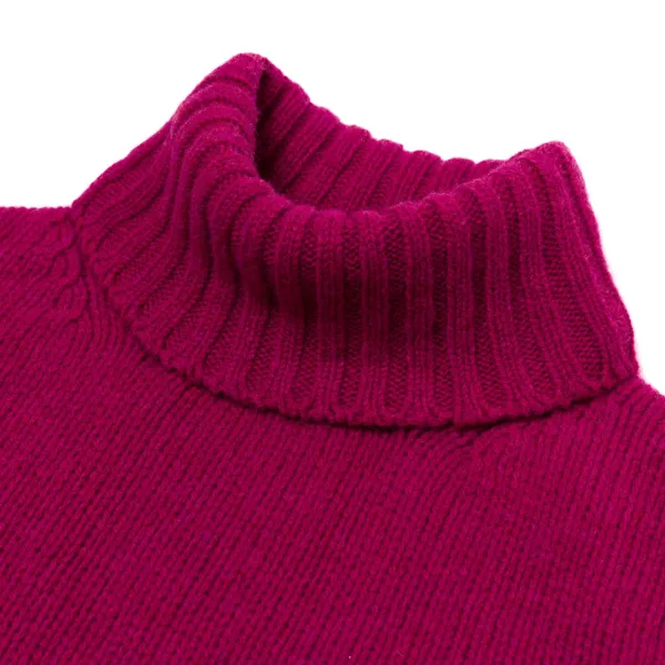 William Lockie Mj Exclusive: Turtleneck Sweater "Alain Rollneck" In 4 Ply Geelong Lam