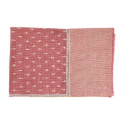 Yaser Shaw Mj Scarf "Shillong" Made Of Finest Hand Embroidered Pashmina Cashmere