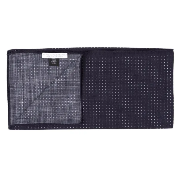 Anderson u0026 Sheppard Neck-Square "Mini Spots" Aus Reiner Baumwolle