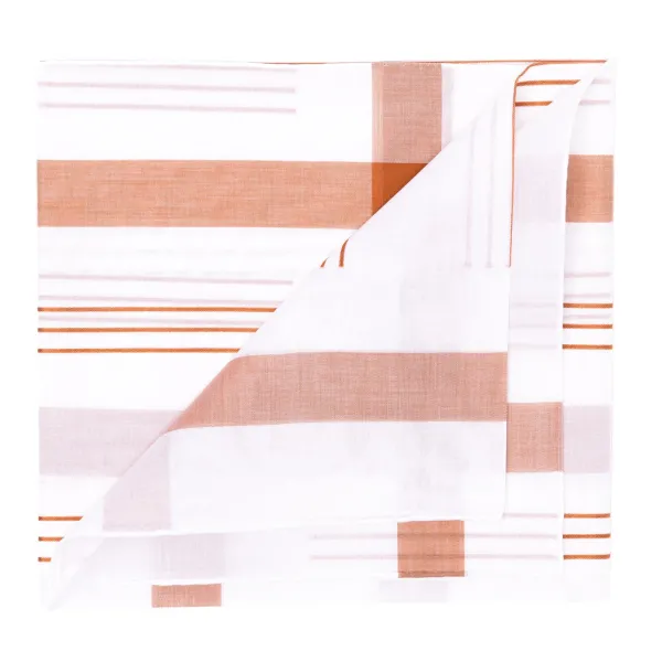 Simonnot-Godard Neck-Square "Sirius" Made Of Pure Cotton