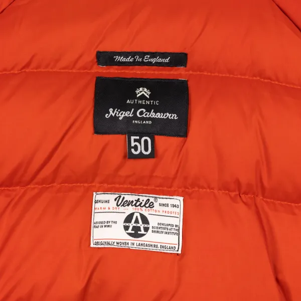Specials X MJ Nigel Cabourn X Mj: Down Parka "Iconic Everest" In Ventile Cotton