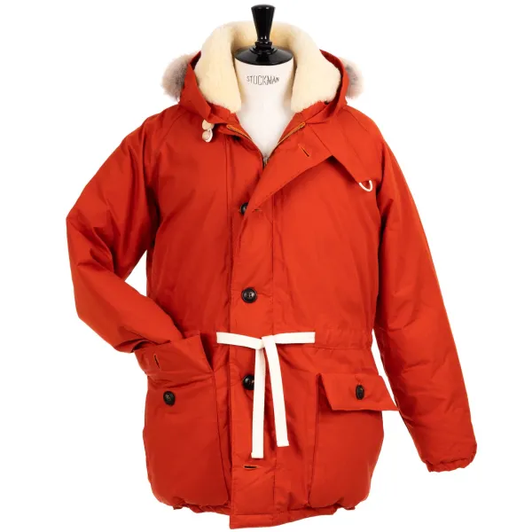 Specials X MJ Nigel Cabourn X Mj: Down Parka "Iconic Everest" In Ventile Cotton