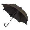Maglia Olive-Colored Sporty Umbrella With Hand-Sewn Leather Handle