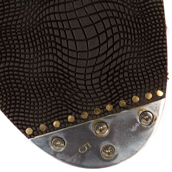 Saint Crispin's Oxford "Brogue American" Aus Genarbtem Kalbsleder - Reine Handarbeit