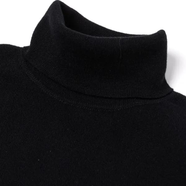 William Lockie Oxton Rollneck Sweater In Fine Scottish 1 Ply Cashmere