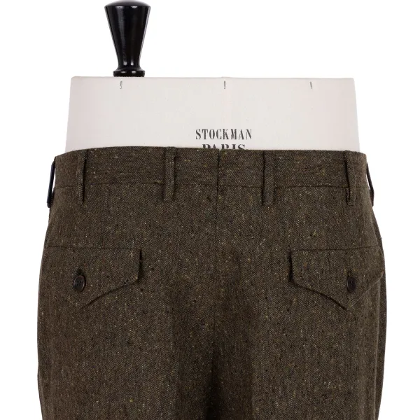 Rota Sartorial Pants "Homespun" In Pure Wool -