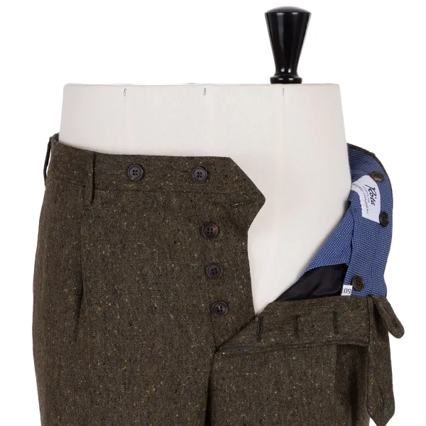 Rota Sartorial Pants "Homespun" In Pure Wool -