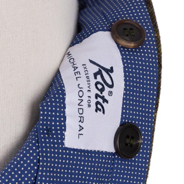 Rota Sartorial Pants "Homespun" In Pure Wool -