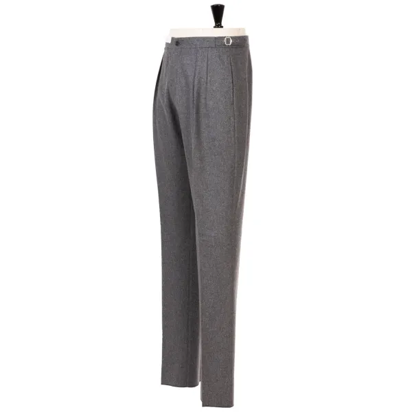 De Petrillo Pants "Lo Stile Di Toto" In Pure Wool From Drago - Handmade