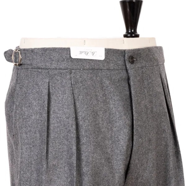 De Petrillo Pants "Lo Stile Di Toto" In Pure Wool From Drago - Handmade